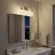 Meller 3 Light 24.25 inch Champagne Bronze Bath Vanity Light Wall Light